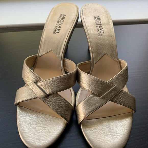 Michael Kors Slip on Heel Sandal - Picture 2 of 16